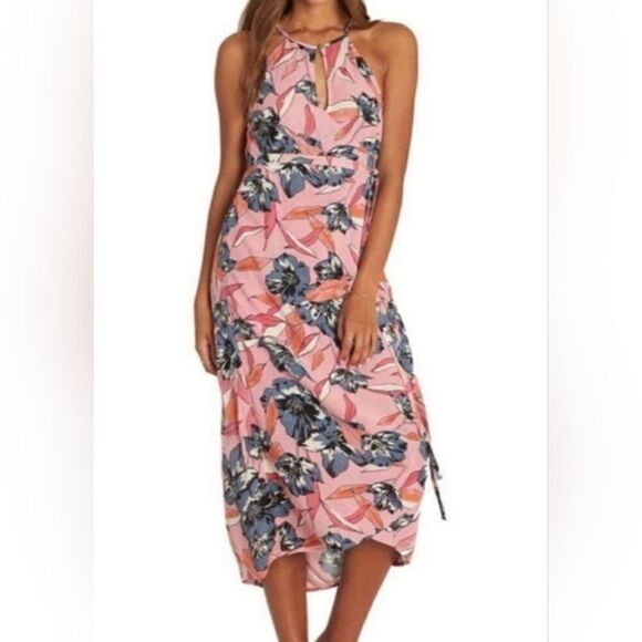 NwT Billabong aloha babe Wrap Dress size M - Picture 1 of 6